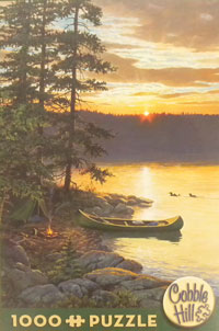 OUT OF STOCK/UNAVAILABLE Canoe Lake Puzzle