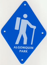 OUT OF STOCK/UNAVAILABLE OLD Hiking Trail Marker
