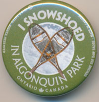 I Snowshoed See Saw Badge