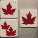 White Marble Leaf Coaster