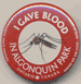 I Gave Blood See Saw Badge
