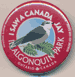 I Saw a Canada Jay See Saw Badge